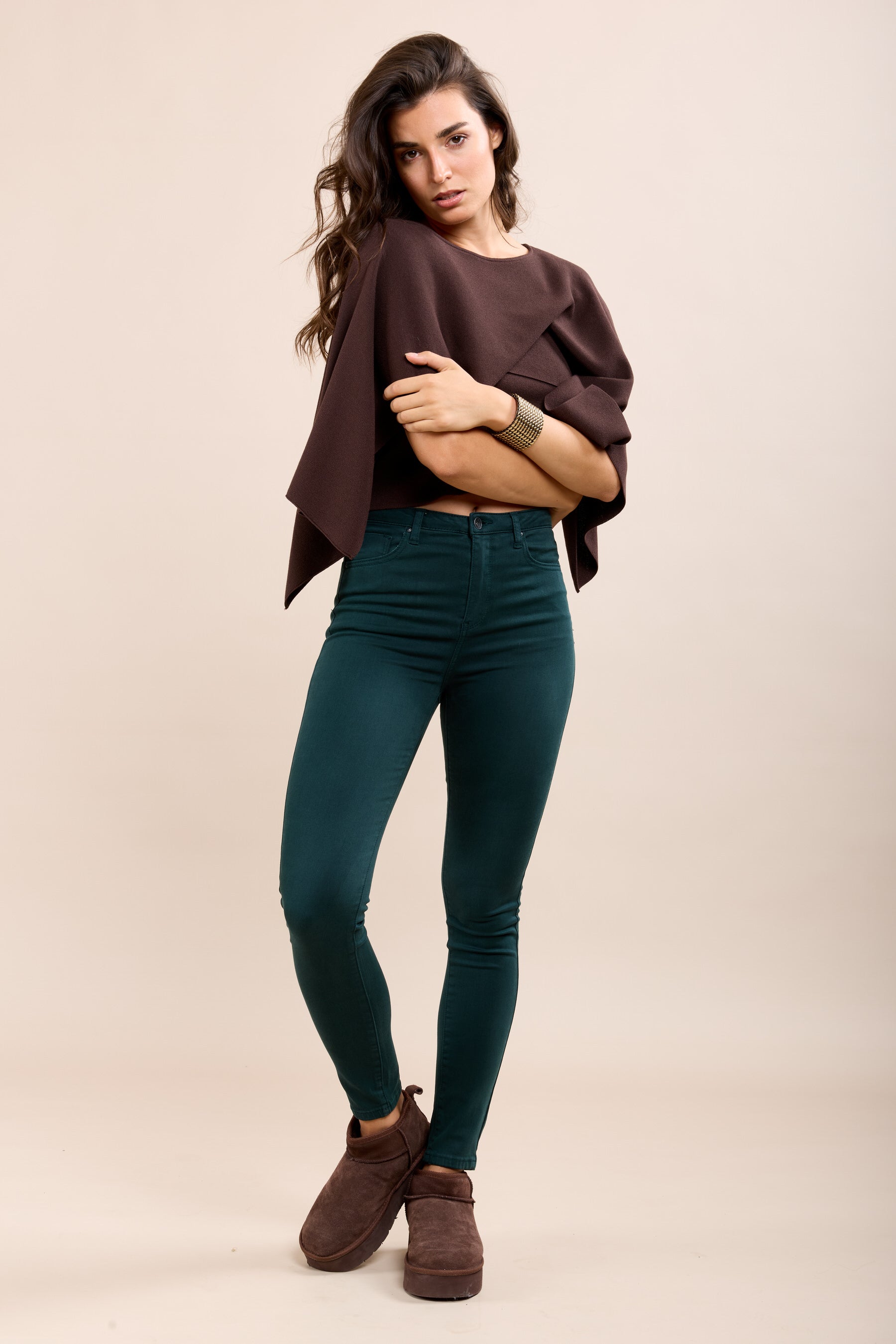 Toxik3 Stretch Slim Stretch Pants high waist