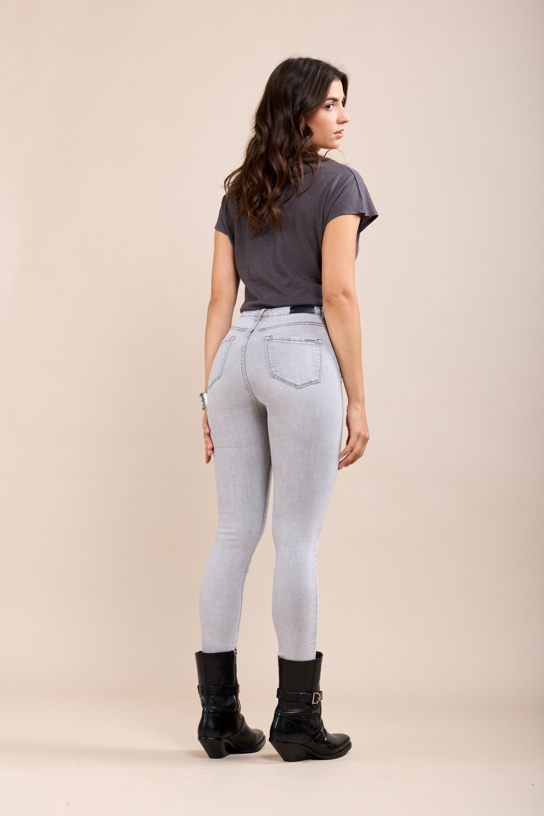 Toxik3 super stretch high waist slim jeans