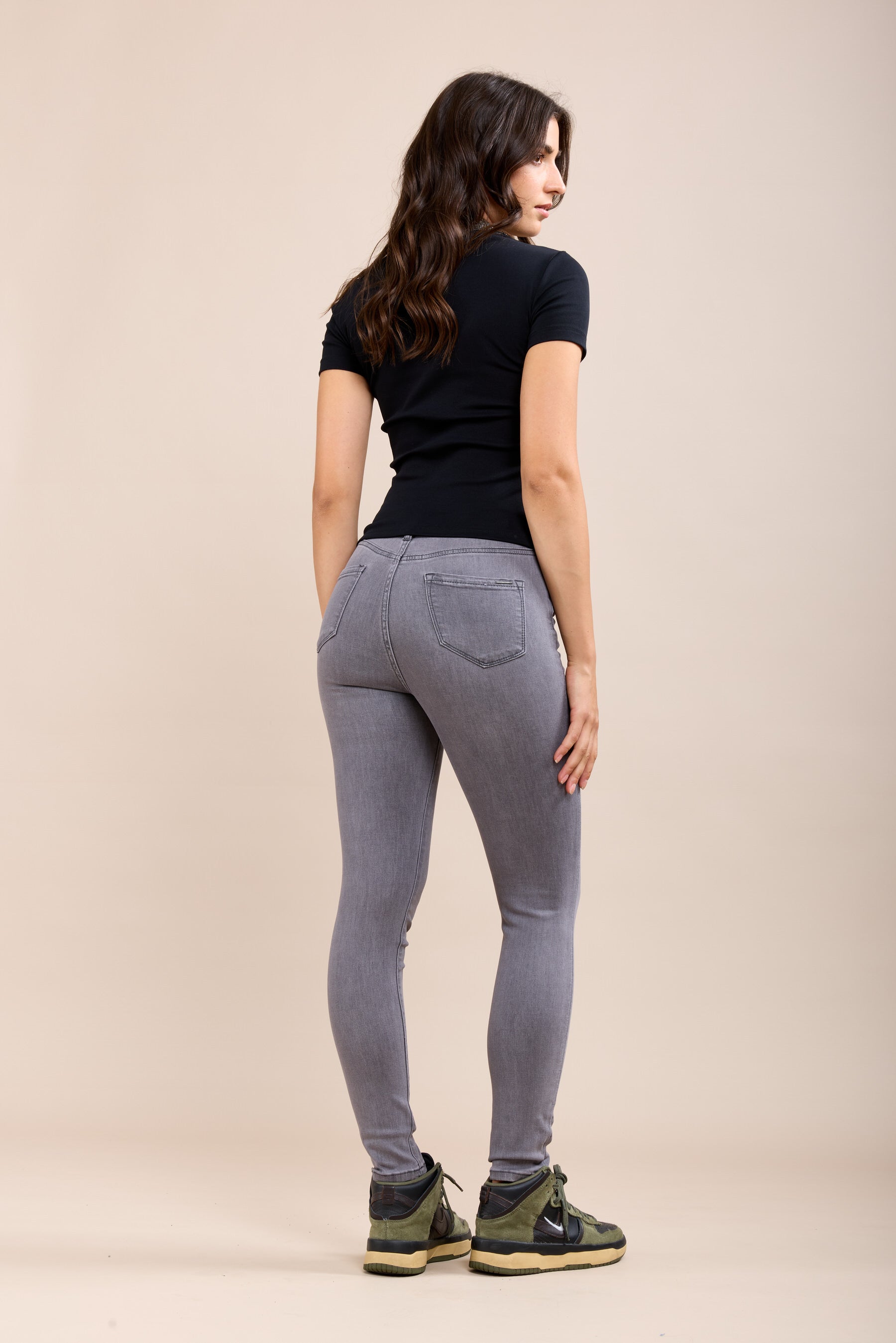 Toxik3 super stretch high waist slim jeans
