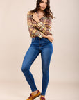 Toxik3 super stretch high waist slim jeans