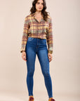 Toxik3 super stretch high waist slim jeans