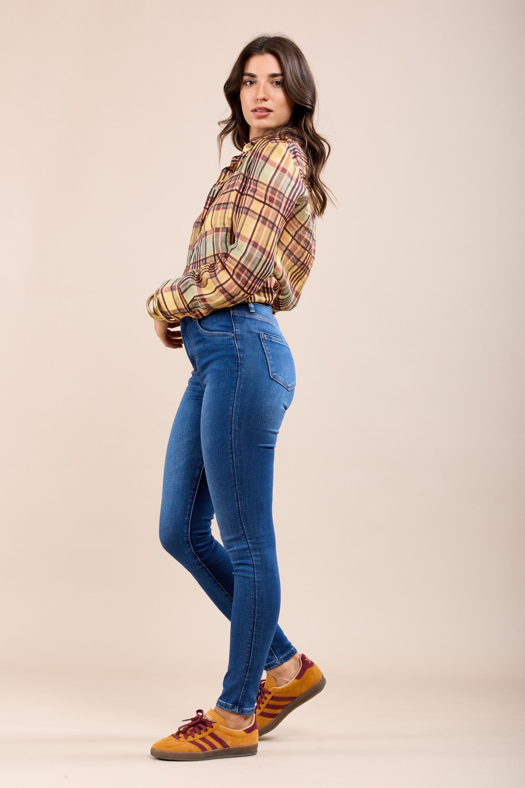 Toxik3 super stretch high waist slim jeans