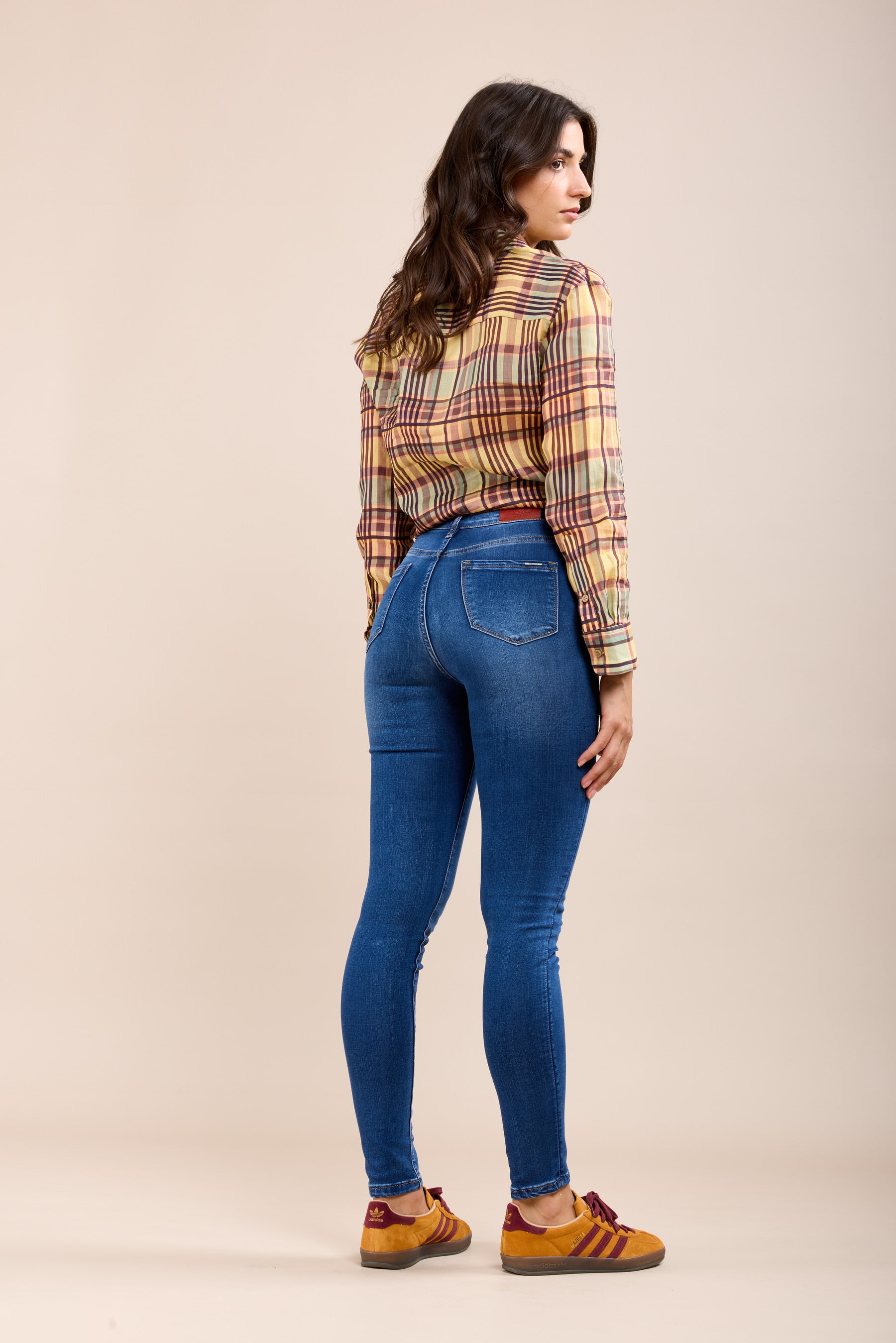 Toxik3 super stretch high waist slim jeans