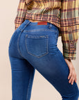 Toxik3 super stretch high waist slim jeans