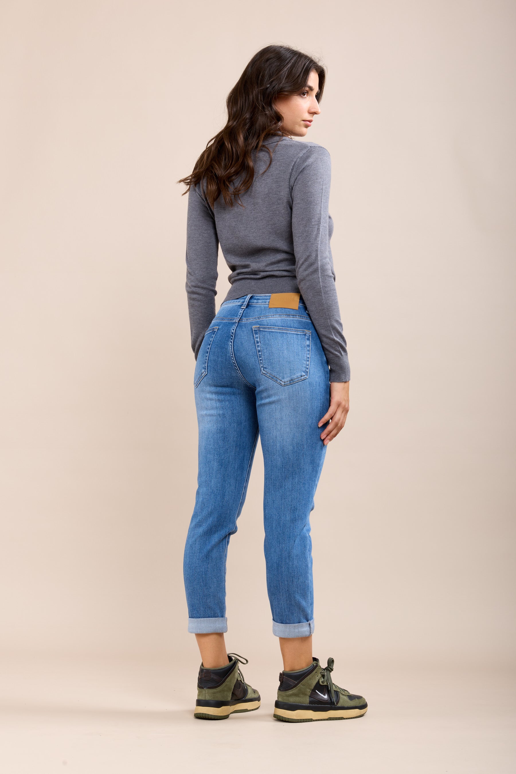 Toxik3 jean boyfriend super stretch à revers