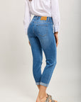 Toxik3 super stretch cuffed boyfriend jeans