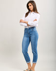 Toxik3 super stretch cuffed boyfriend jeans