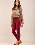 Toxik3 minimalist cuffed stretch denim boyfriend jean pants