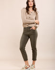 Toxik3 stretch boyfriend jeans with minimalist cuffs