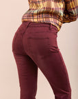 Toxik3 Stretch-Boyfriend-Jeans mit minimalistischen Bündchen