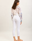 Toxik3 Stretch-Boyfriend-Jeans mit minimalistischen Bündchen