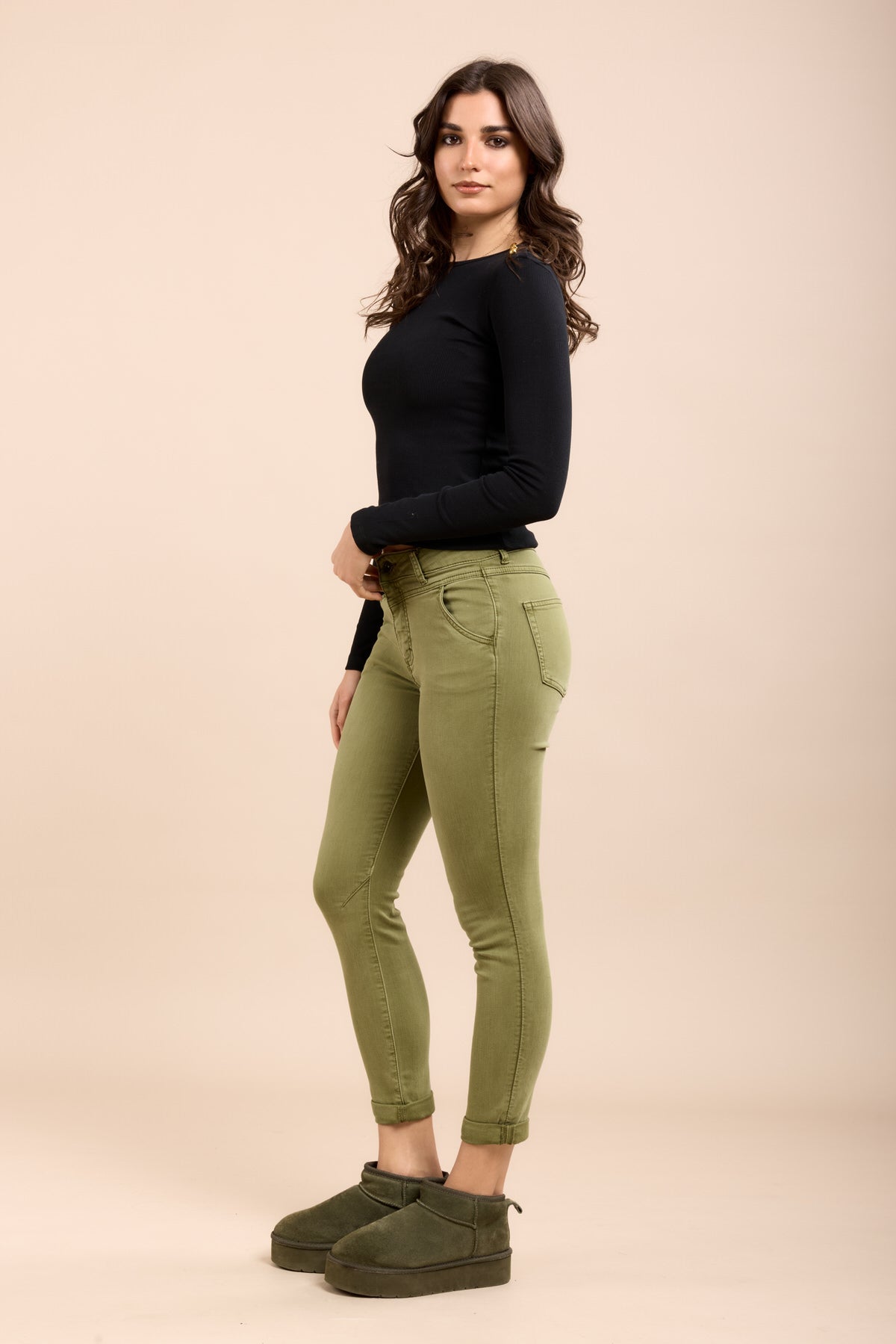 Jean découpe avant - Audrey