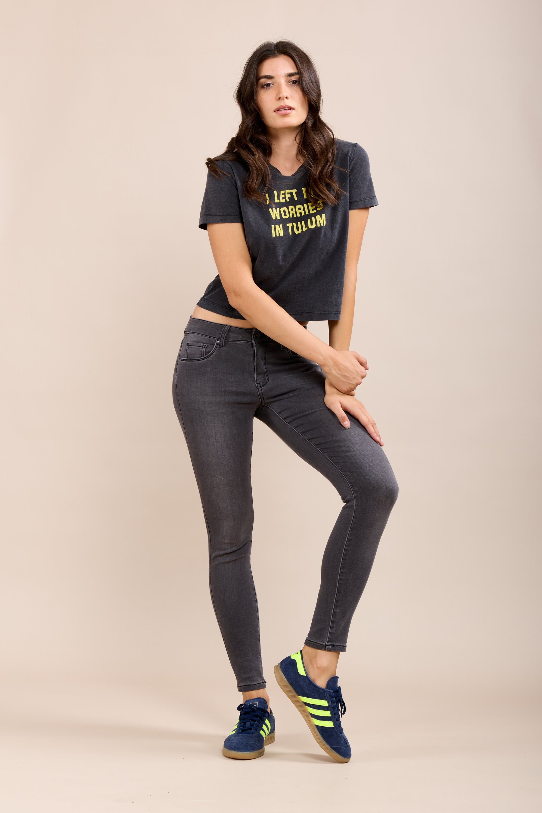 Toxik3 Jean Jogg Slim Stech Grey