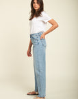 Large cut -off jeans - Perrine