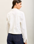 Toxik3 veste courte jean boutons