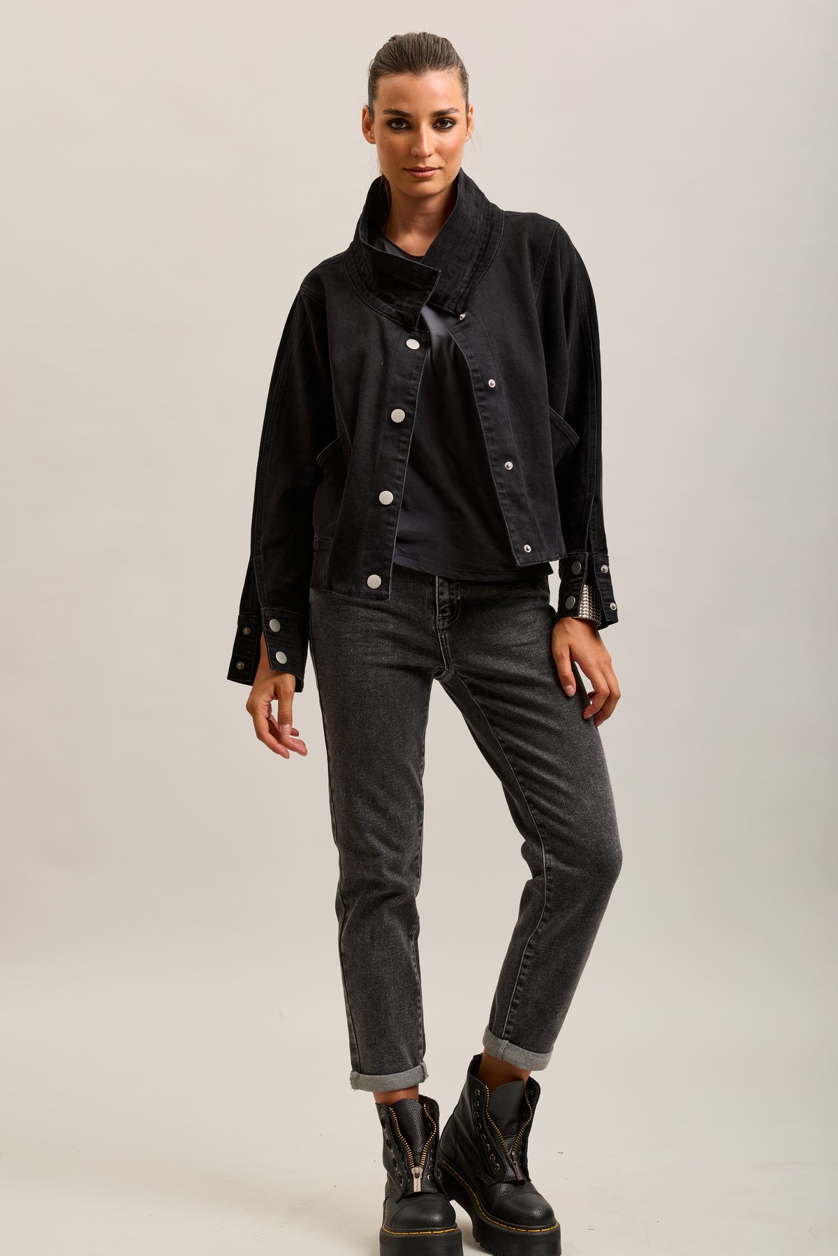 Toxik3 chaqueta vaquera oversize