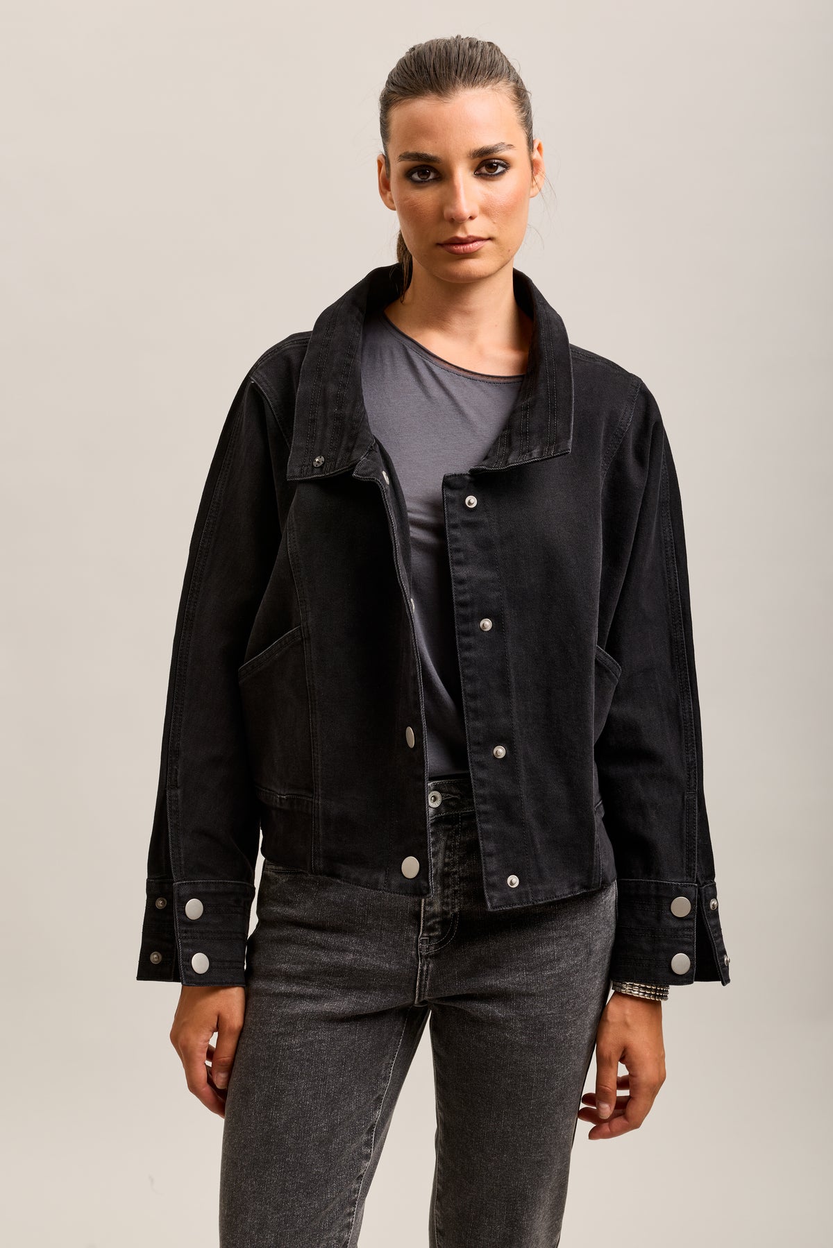 Toxik3 chaqueta vaquera oversize