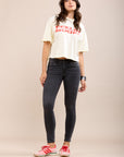 Toxik3 pantalon jean jogg super strech slim push-up