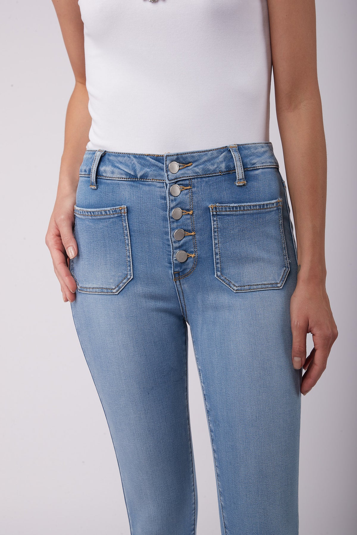 Jeans gepackte Taschen - Vero