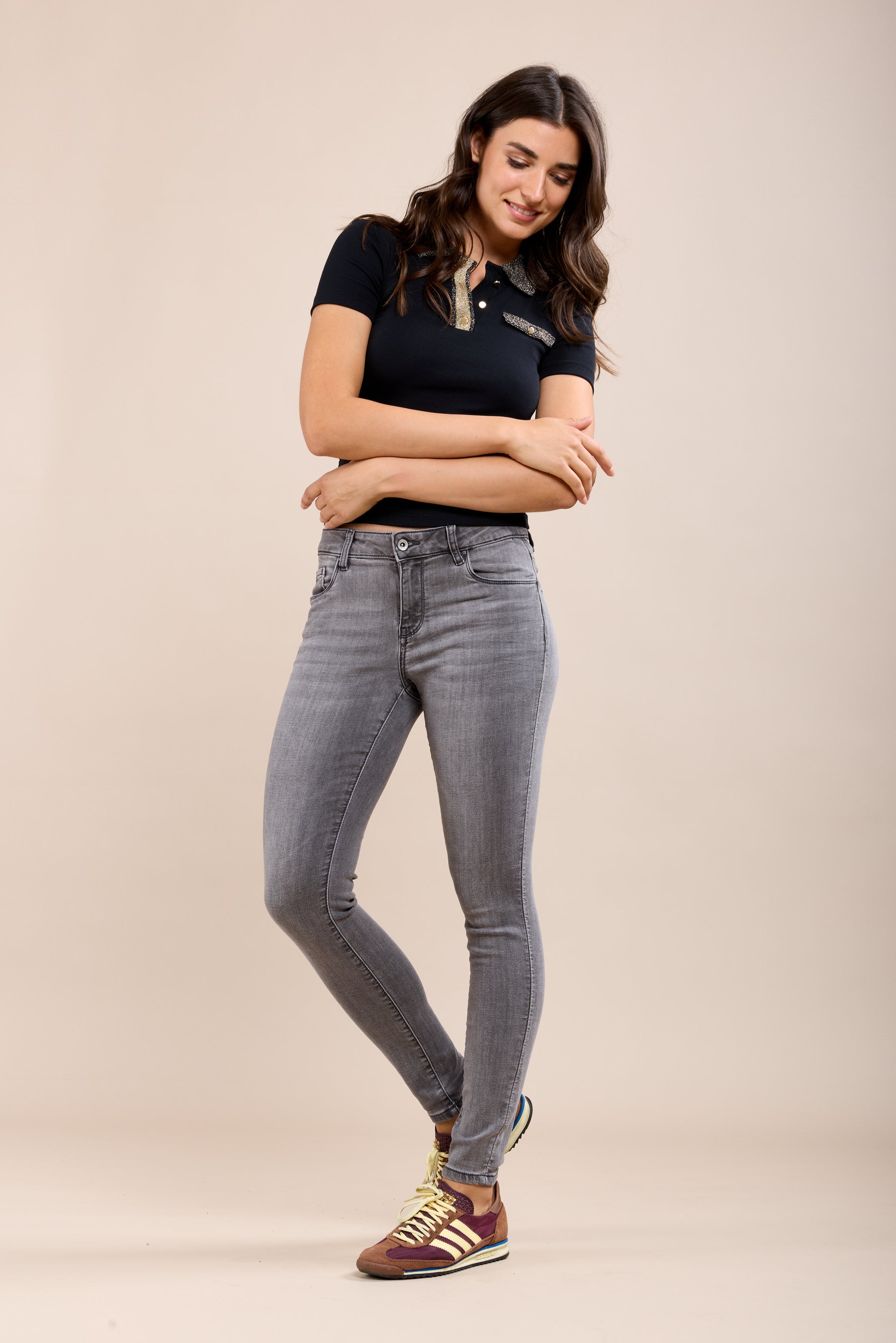 Toxik3 jean jogg slim super stretch taille basse - collection essentielle