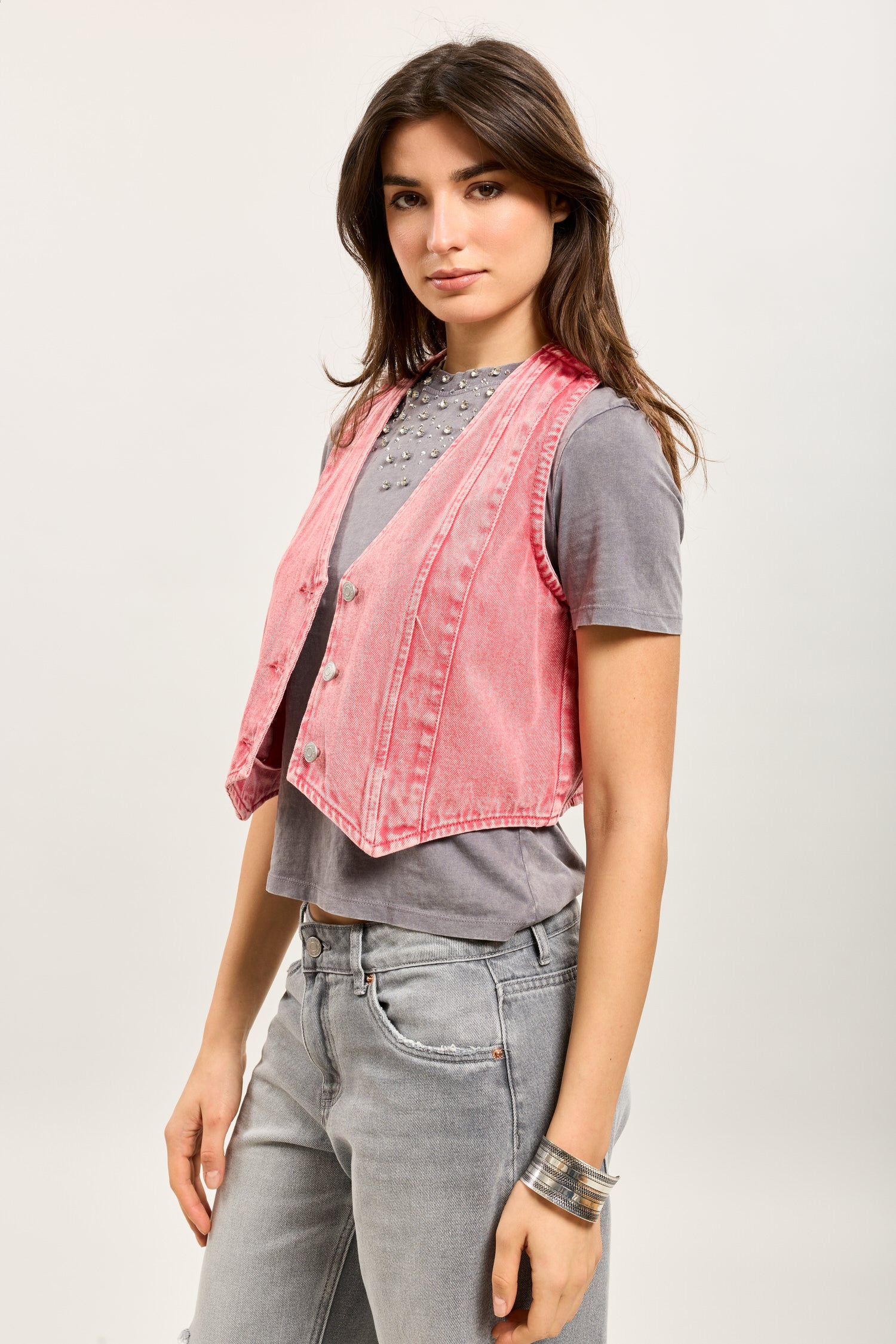 Toxik3 Short Rose Dank Vest
