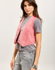 Toxik3 Short Rose Dank Vest