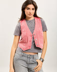 Toxik3 Short Rose Dank Vest