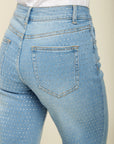 Flared jeans full rhie - miou