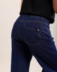 Toxik3 pantalon jean large turn-up