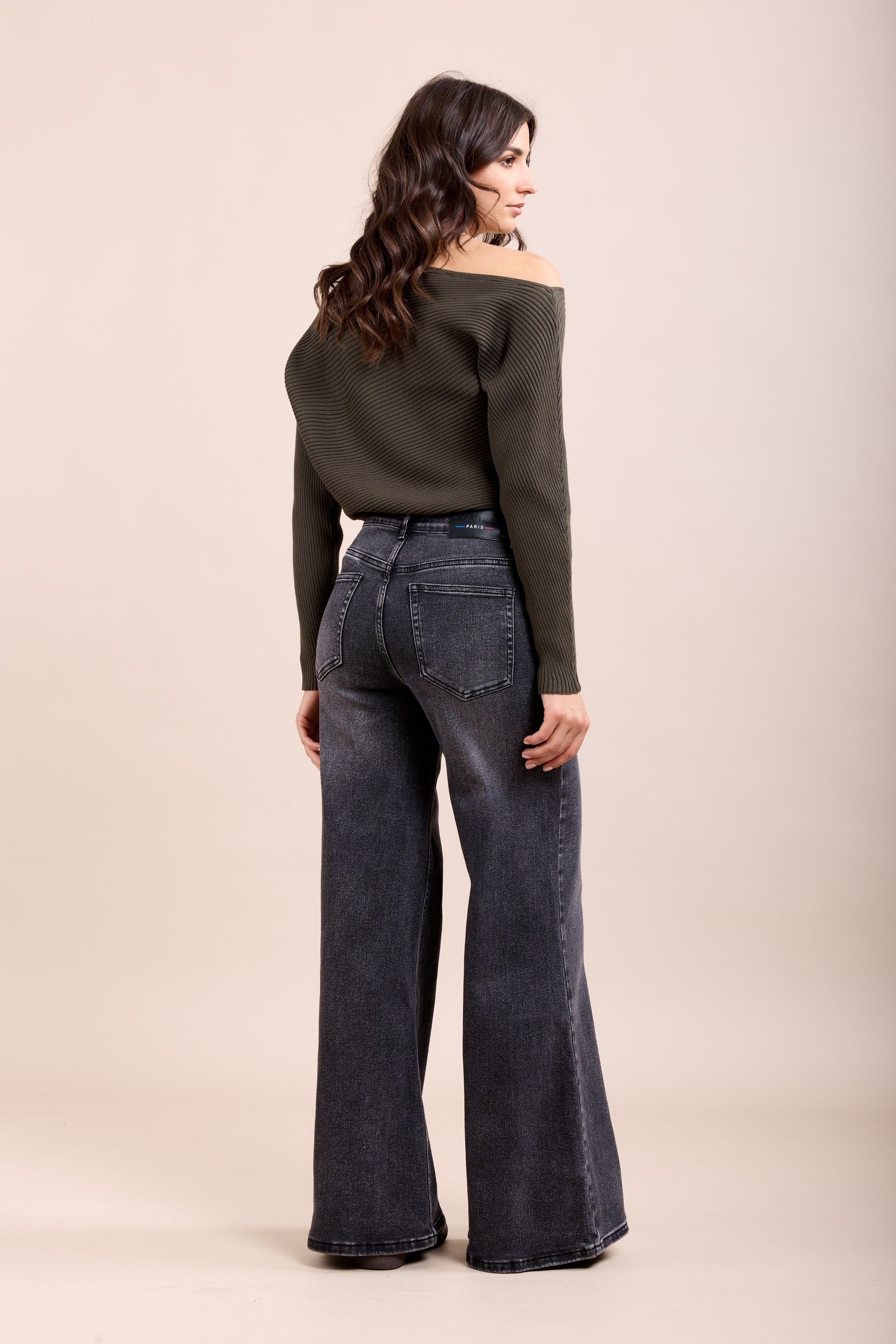 Toxik3 extra brede stretchjeansbroek