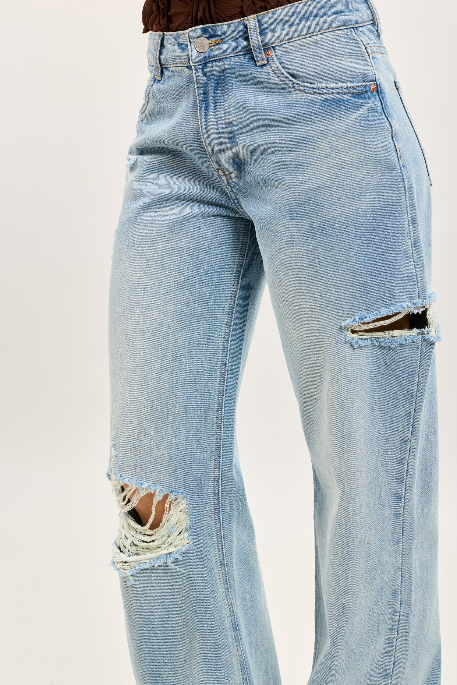 Toxik3 jean large taille standard déchiré