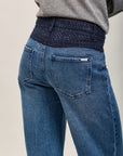 Toxik3 stretch denim en tweed jeans