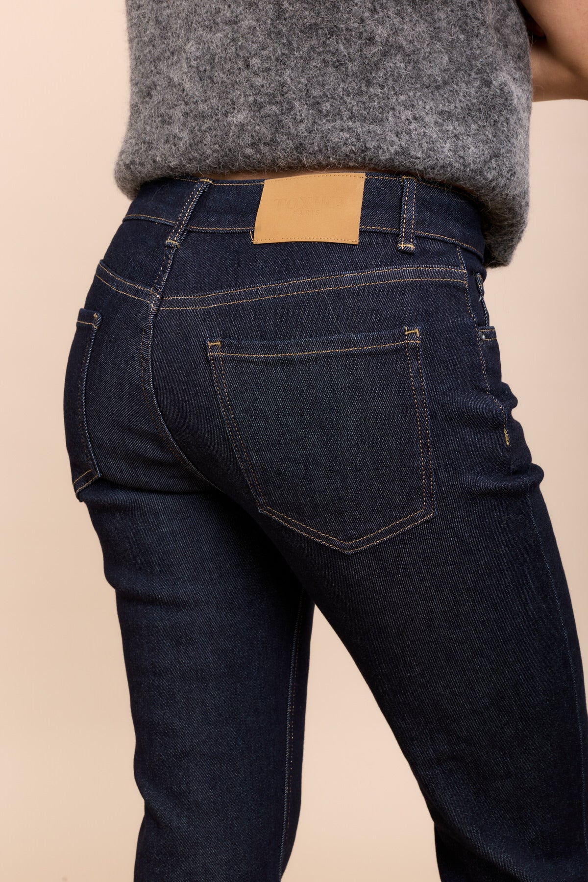 Toxik3 pantalon jean bootcut stretch évasé