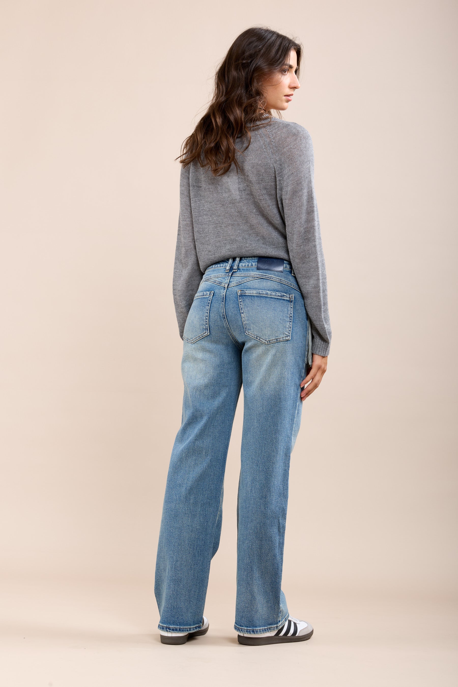 Toxik3 Jean Stretch Right Poches à Fringe