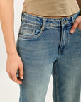 Toxik3 straight stretch denim pants with pockets