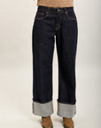 Toxik3 stretch jeans met brede maxi-manchetten