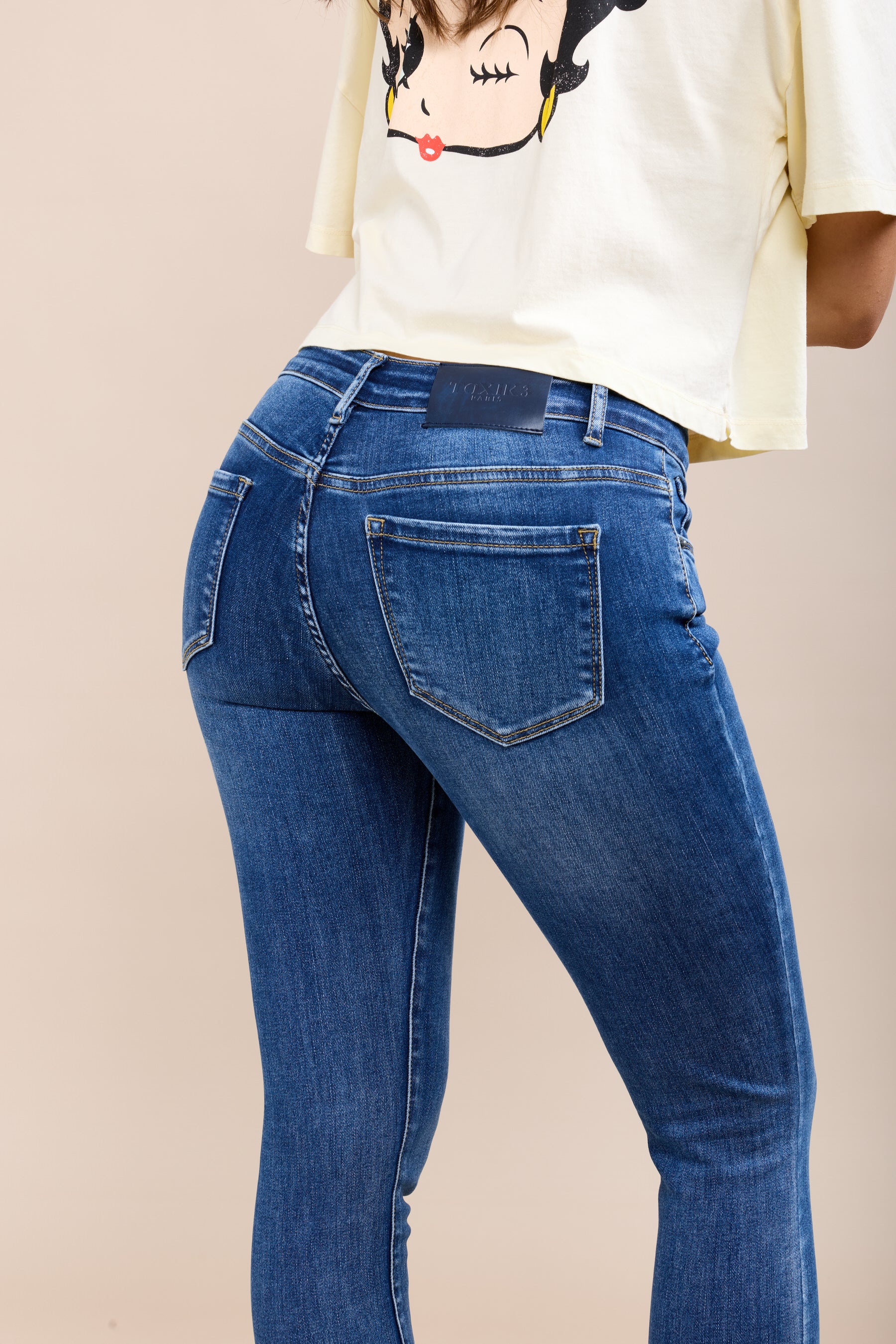 Toxik3 jean slim stretch taille basse