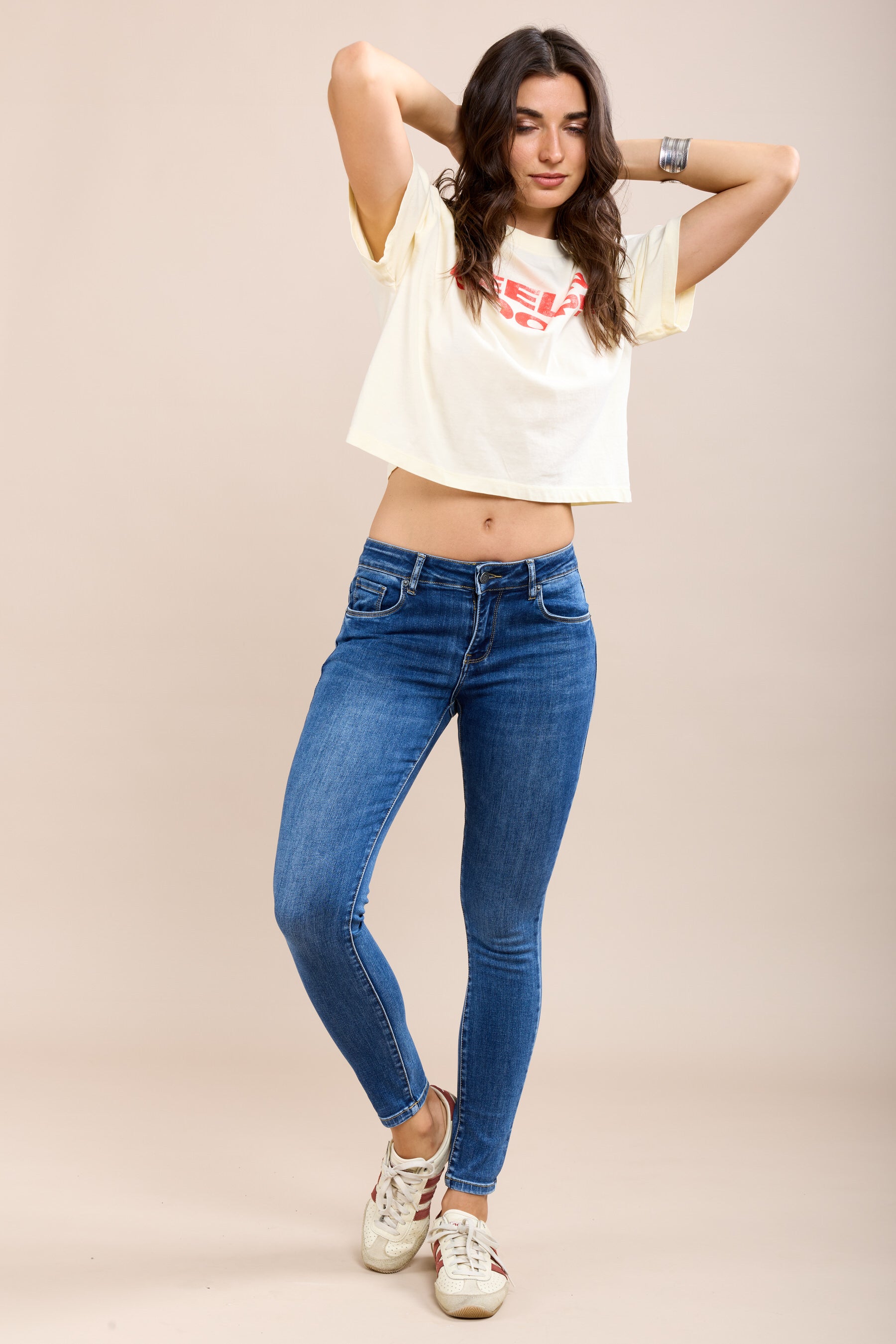 Toxik3 jean slim stretch taille basse