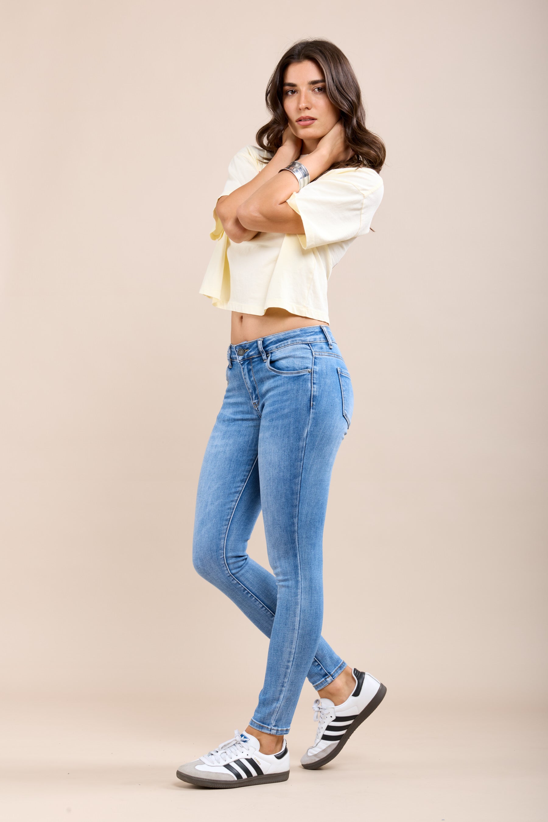 Toxik3 jean slim stretch taille basse