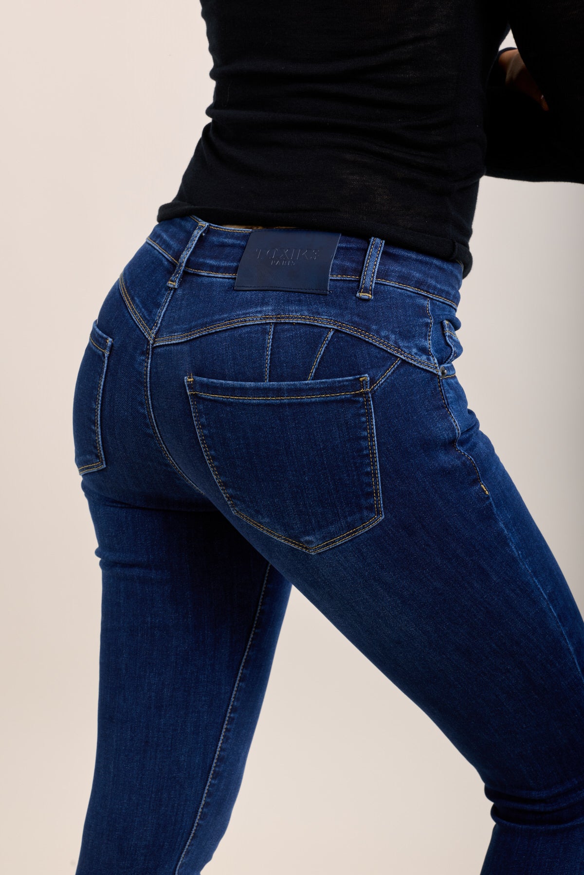Toxik3 jean skinny taille basse push-up stretch