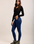 Toxik3 jean skinny taille basse push-up stretch
