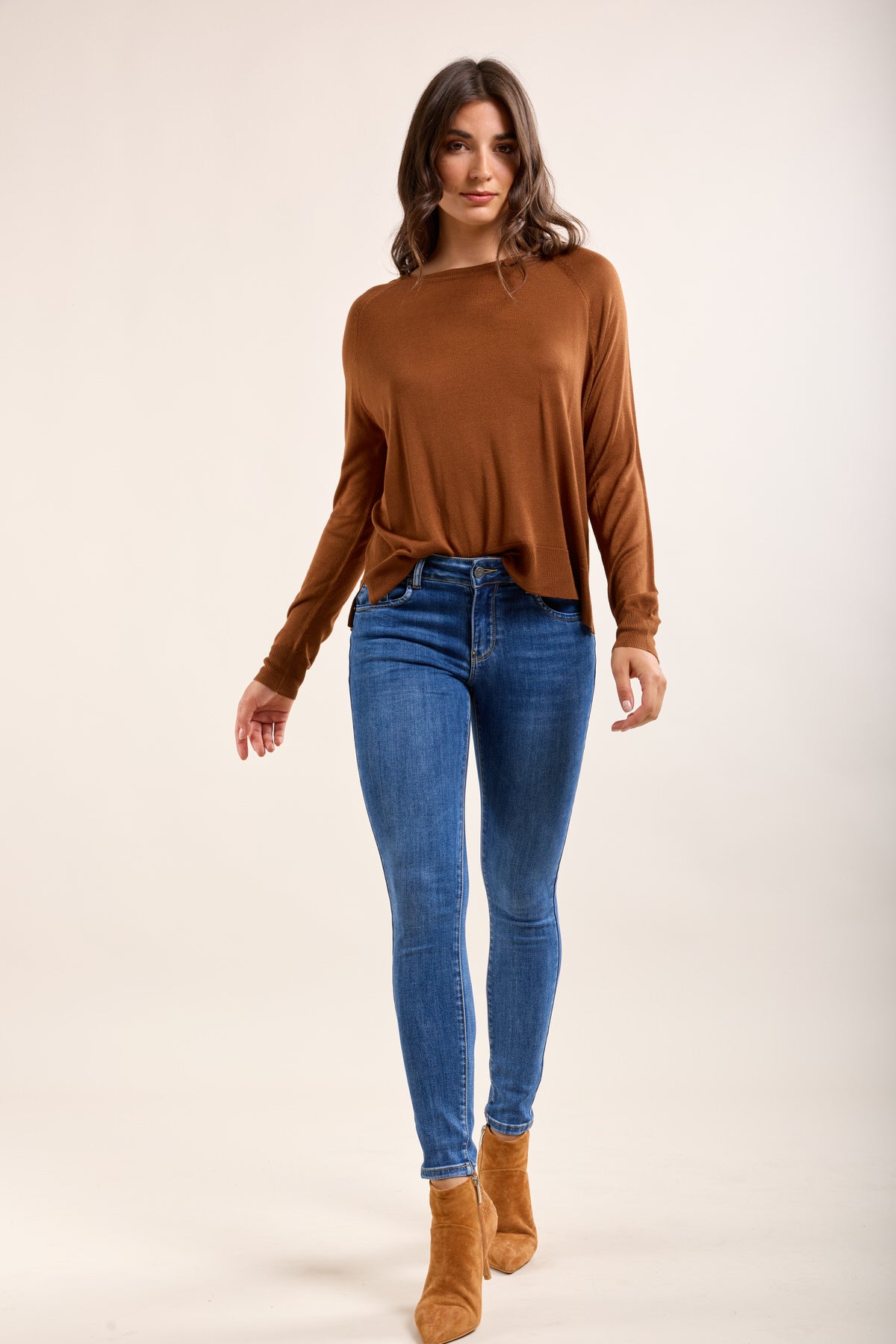 Toxik3 jean skinny taille basse push-up stretch