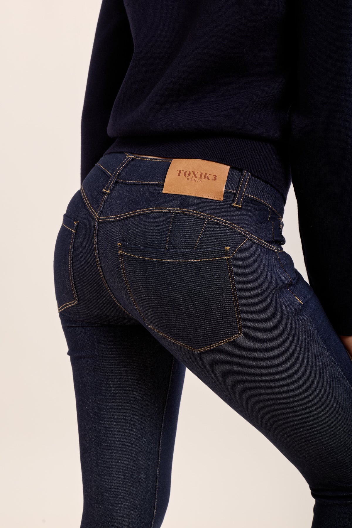 Toxik3 jean skinny taille basse push-up stretch