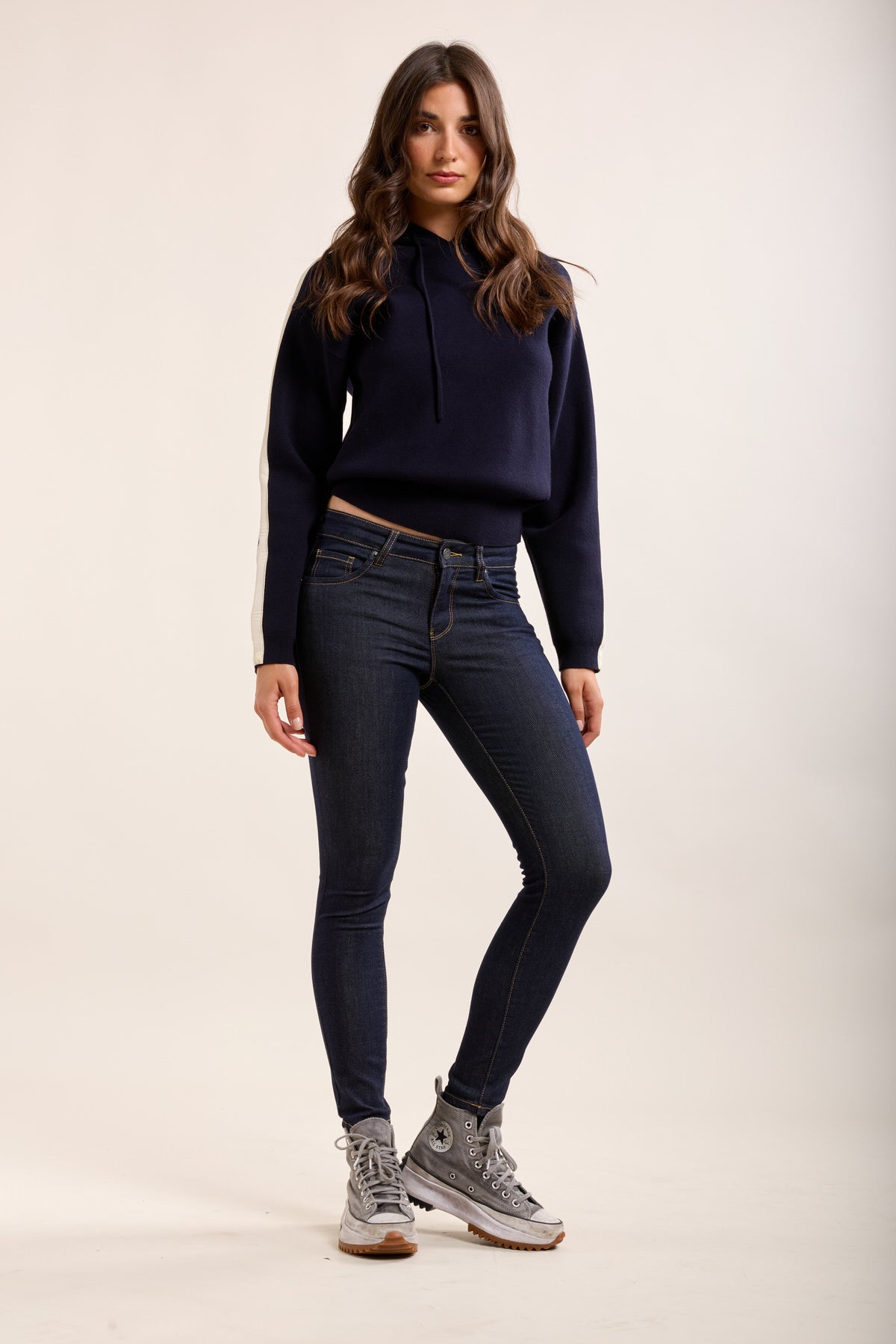 Toxik3 jean skinny taille basse push-up stretch