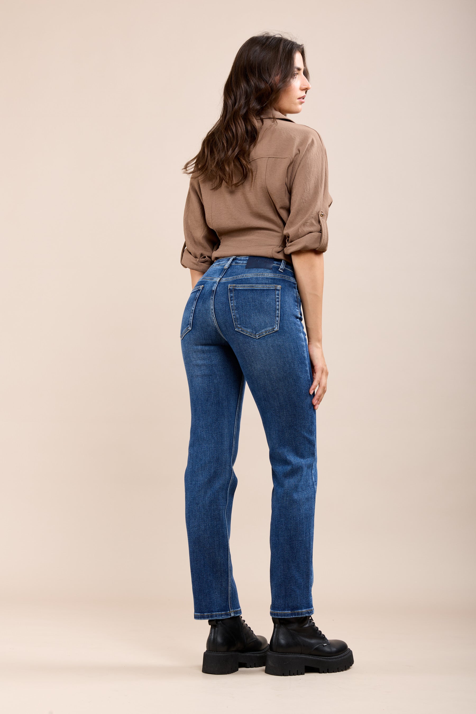 Toxik3 Straight Tapered-Jeans mit Stretchanteil