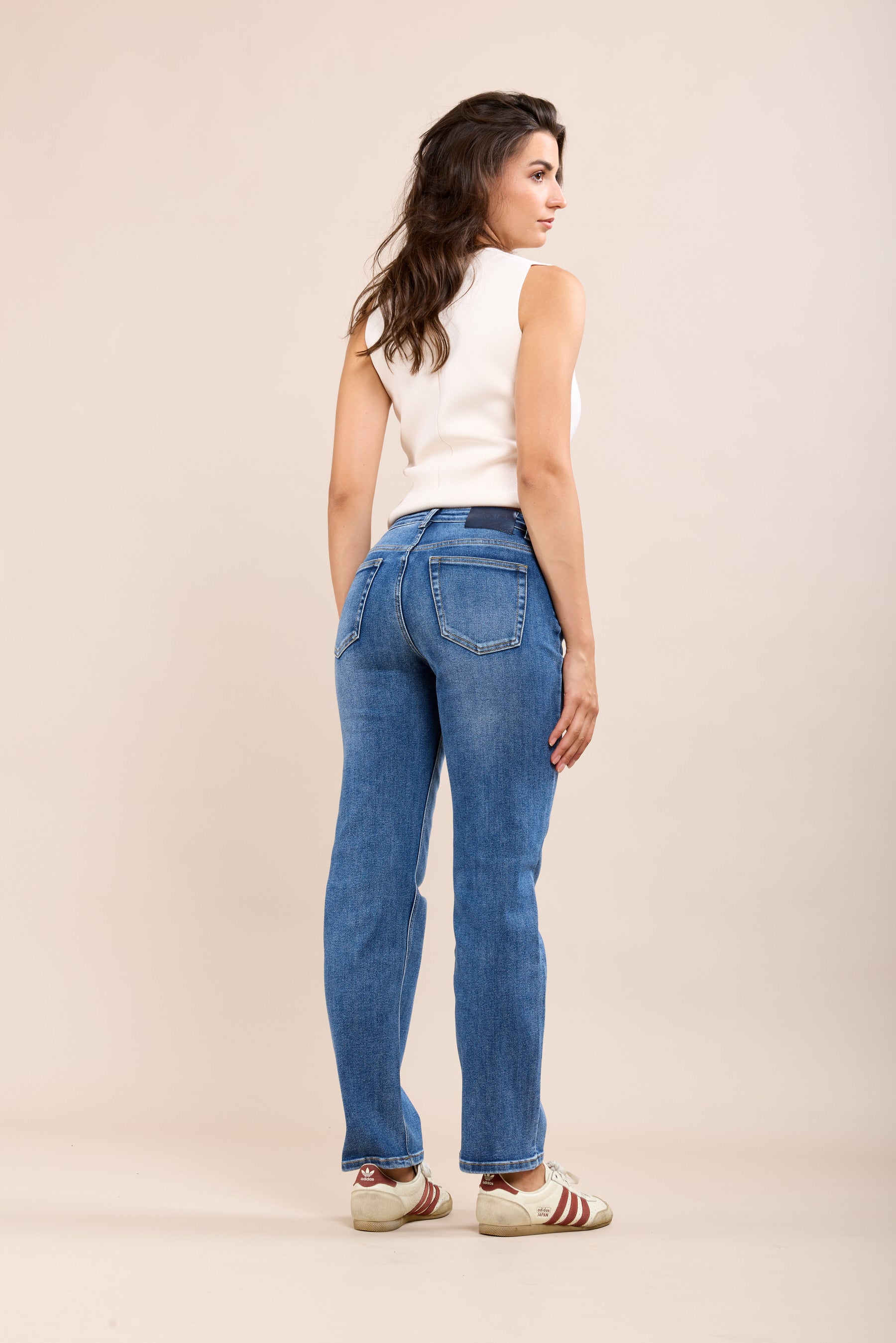 Toxik3 Straight Tapered-Jeans mit Stretchanteil