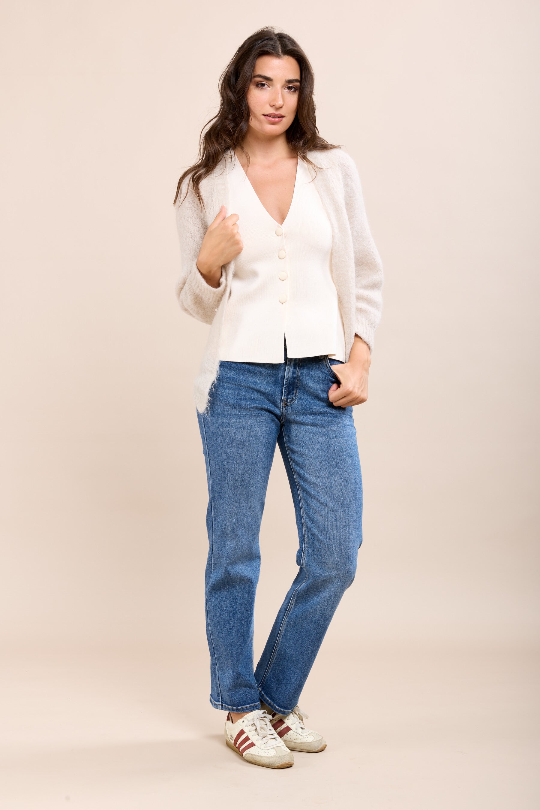 Toxik3 Straight Tapered-Jeans mit Stretchanteil