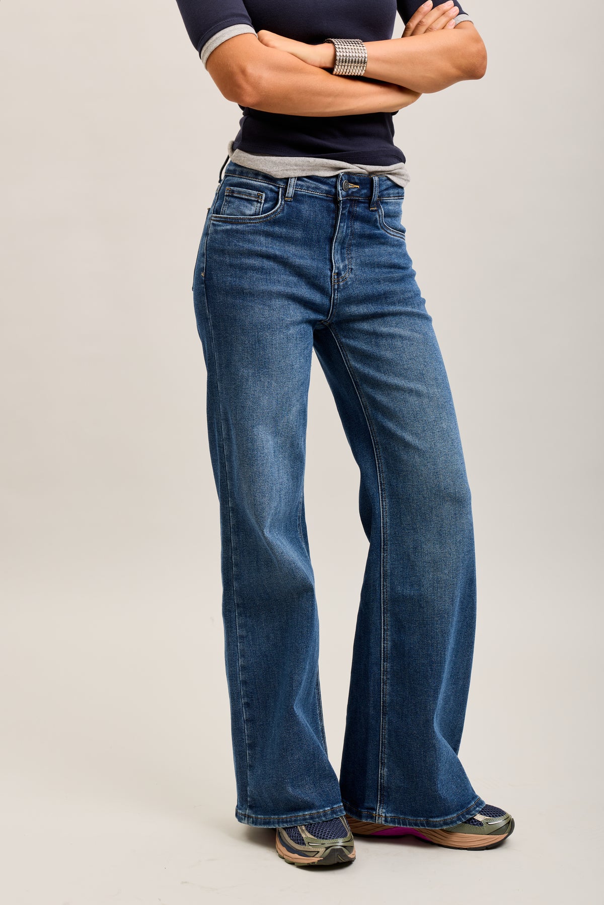 Toxik3 pantalon jean bootcut denim stretch