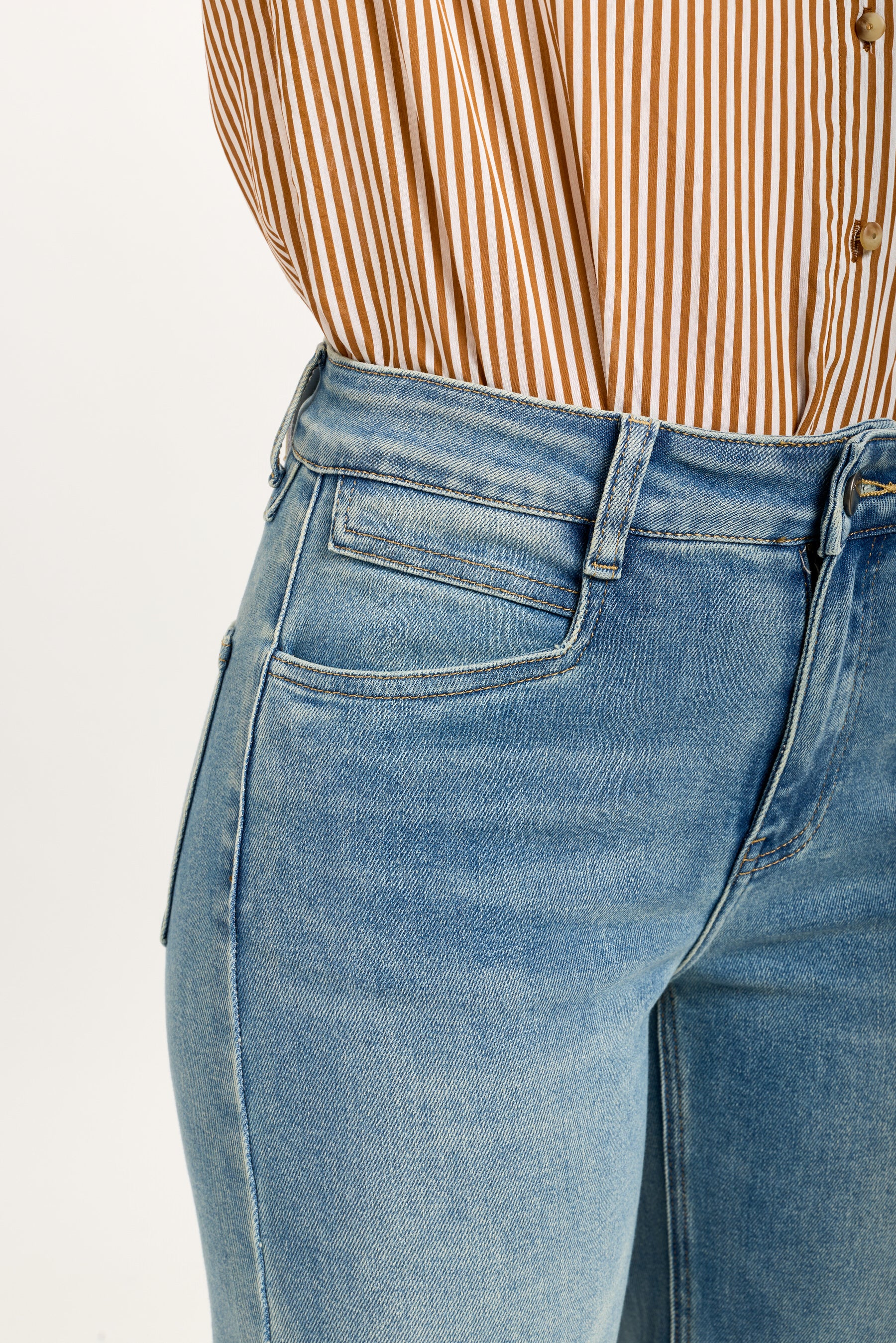 Toxik3 straight stretch jean pants with jacron cutout