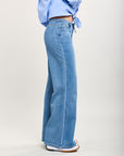 Toxik3 wide stretch pants with drawstring waist